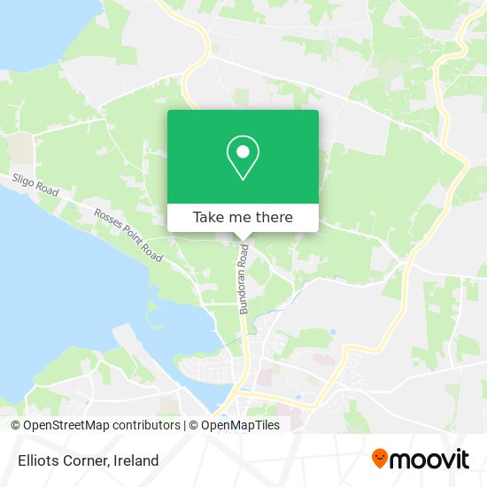 Elliots Corner map