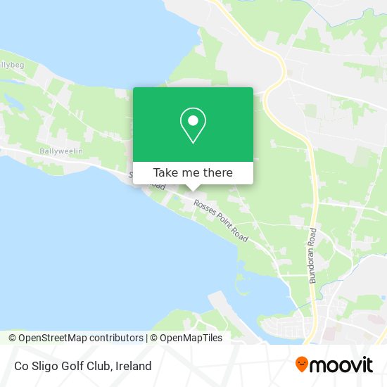 Co Sligo Golf Club map