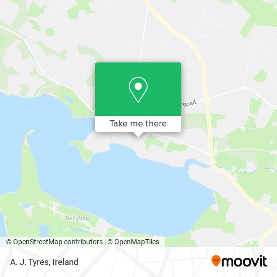 A. J. Tyres map