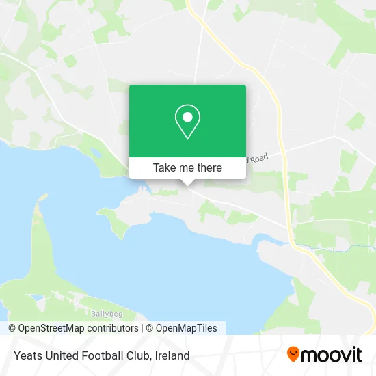 Yeats United Football Club map