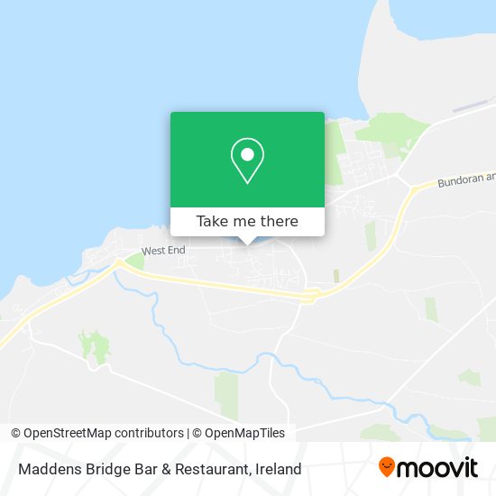 Maddens Bridge Bar & Restaurant map