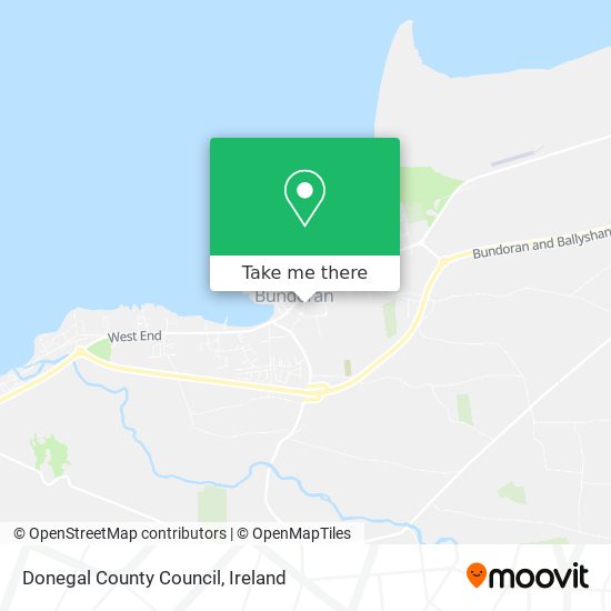 Donegal County Council map