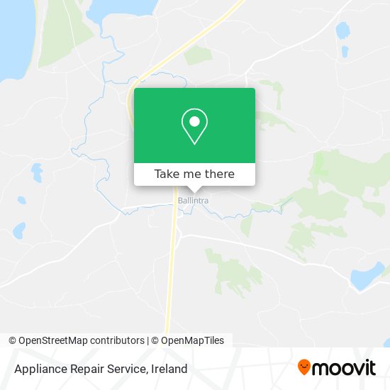 Appliance Repair Service map