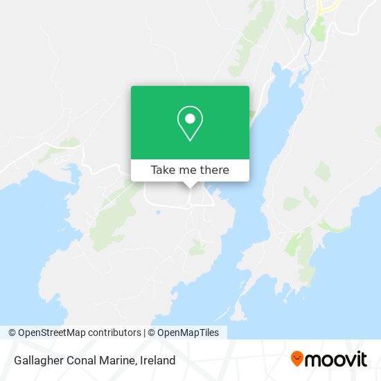 Gallagher Conal Marine map