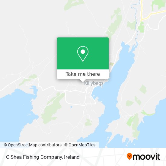 O'Shea Fishing Company map