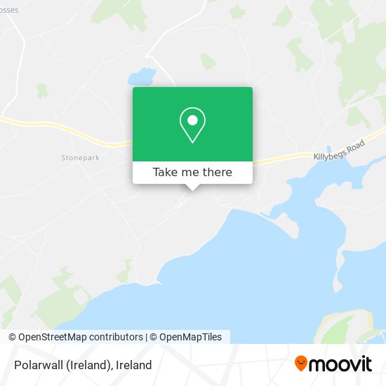 Polarwall (Ireland) map