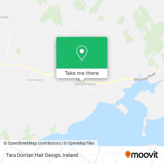 Tara Dorrian Hair Design map