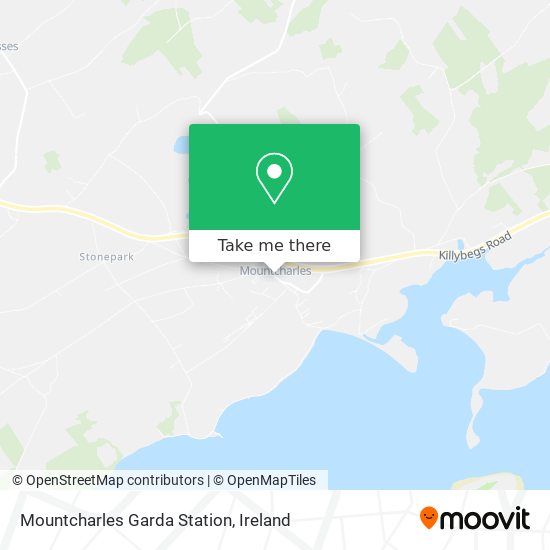 Mountcharles Garda Station map