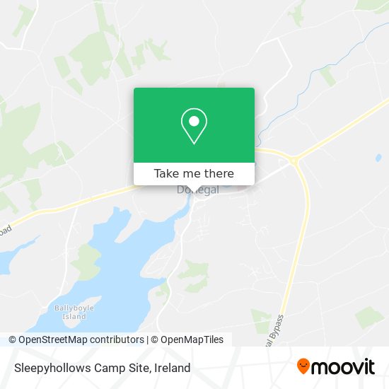 Sleepyhollows Camp Site map