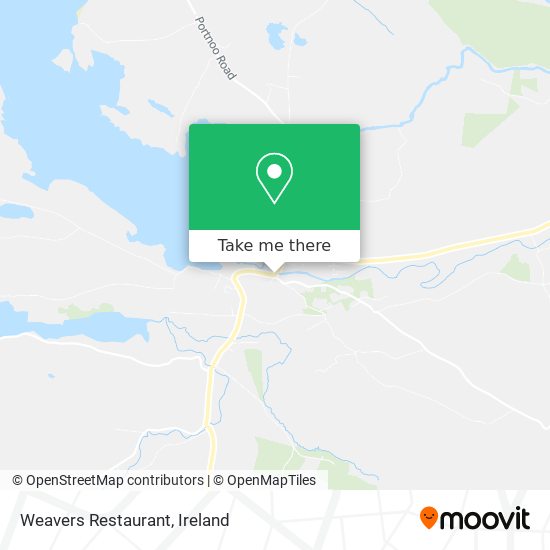 Weavers Restaurant map