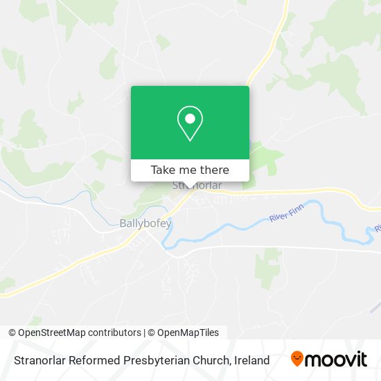 Stranorlar Reformed Presbyterian Church map