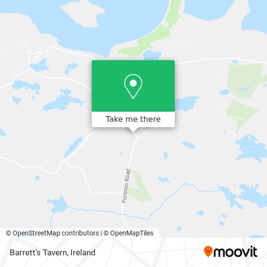 Barrett's Tavern map