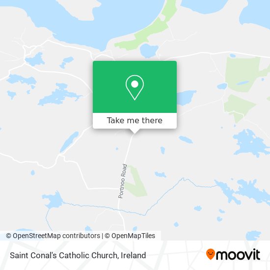 Saint Conal's Catholic Church map