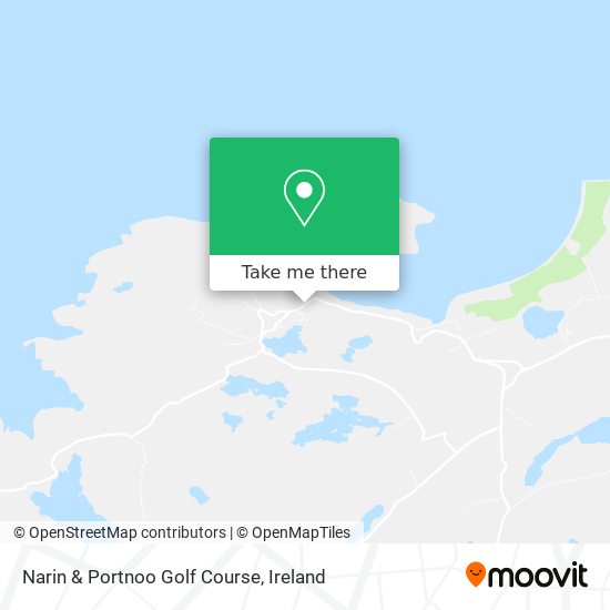 Narin & Portnoo Golf Course map