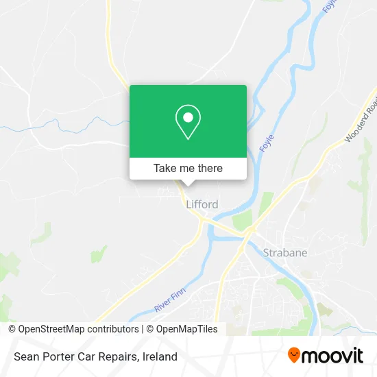 Sean Porter Car Repairs map