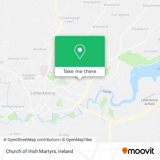 Church of Irish Martyrs plan