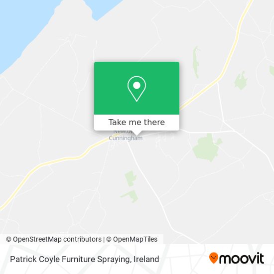 Patrick Coyle Furniture Spraying map