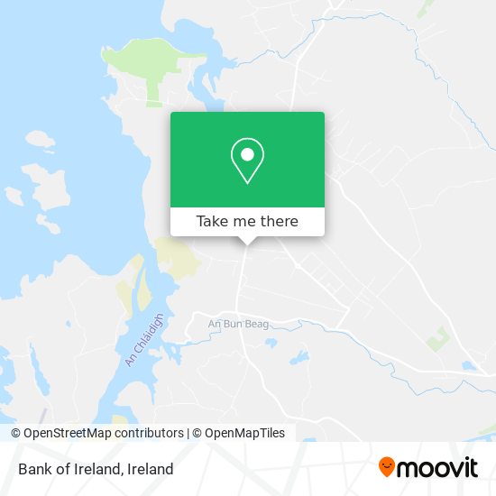 Bank of Ireland map