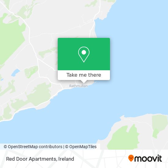 Red Door Apartments map