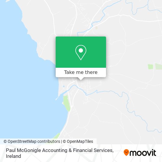 Paul McGonigle Accounting & Financial Services map