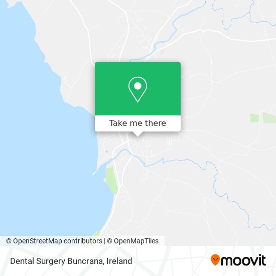 Dental Surgery Buncrana map