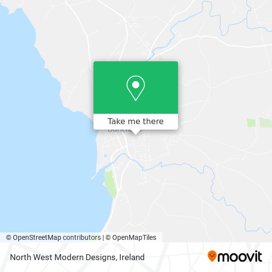 North West Modern Designs map