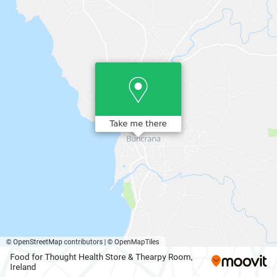 Food for Thought Health Store & Thearpy Room plan