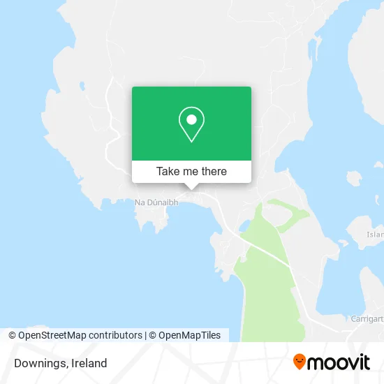 Downings map