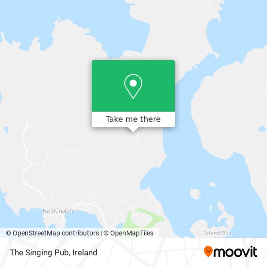 The Singing Pub map