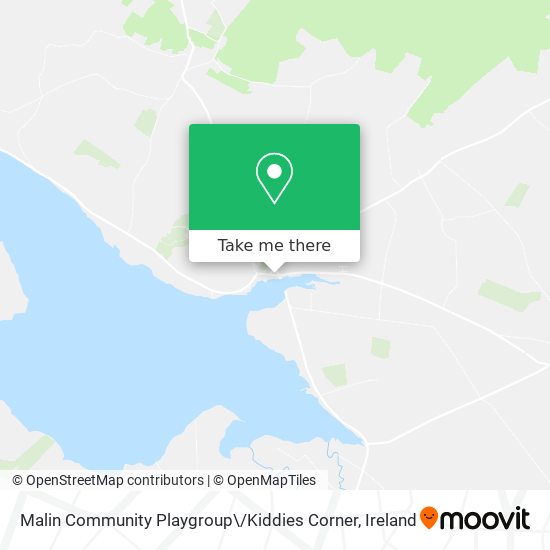 Malin Community Playgroup\ / Kiddies Corner map