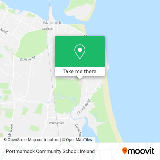 Portmarnock Community School map