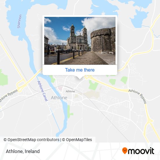 Athlone map