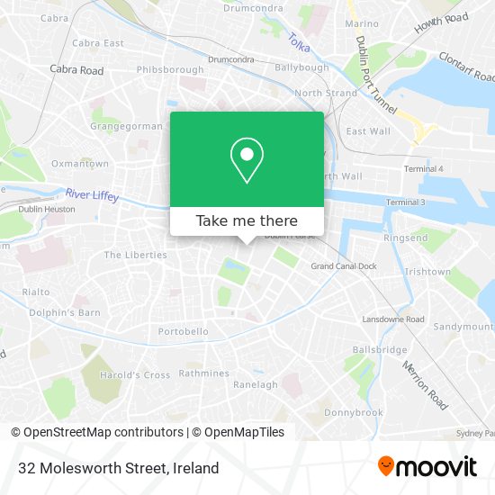 32 Molesworth Street map