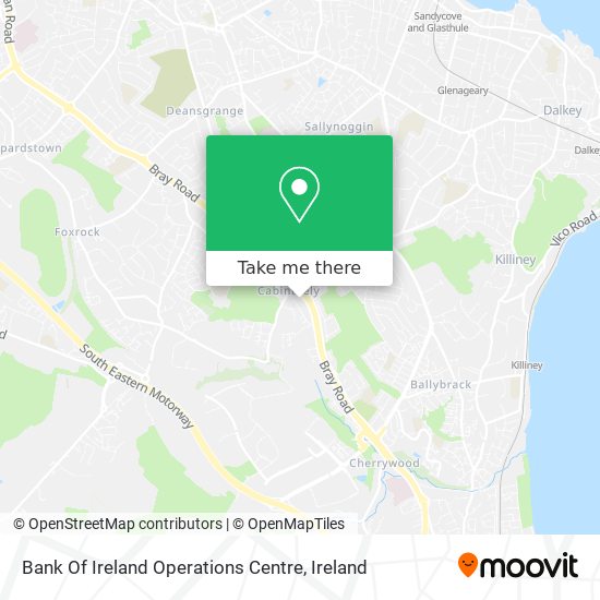 Bank Of Ireland Operations Centre map