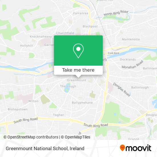 Greenmount National School map