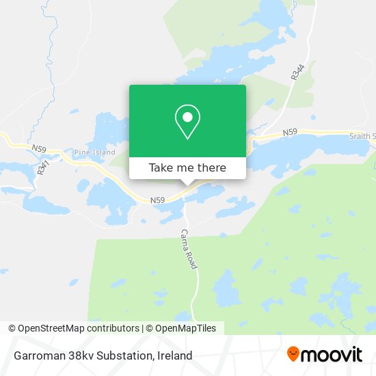 Garroman 38kv Substation map