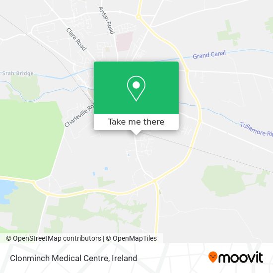 Clonminch Medical Centre map