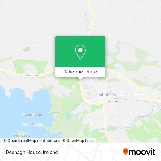Deenagh House map