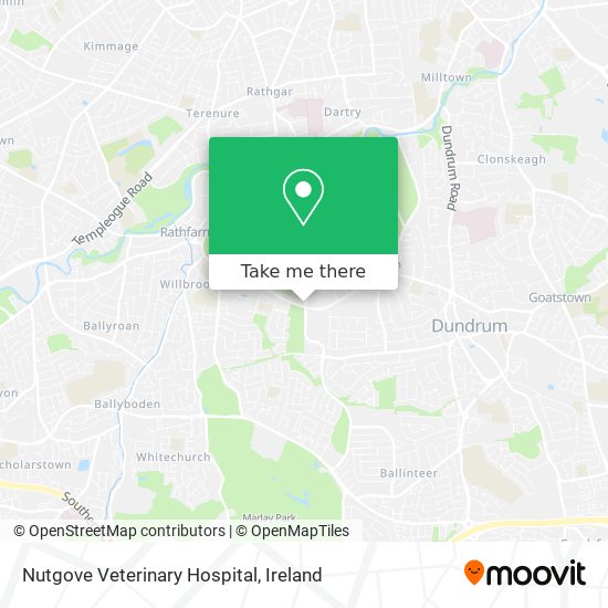 Nutgove Veterinary Hospital map