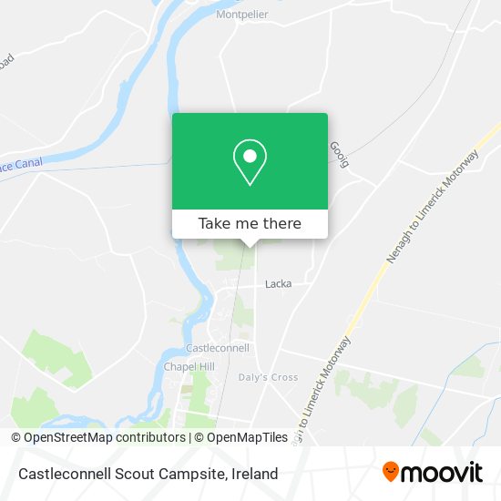 Castleconnell Scout Campsite map