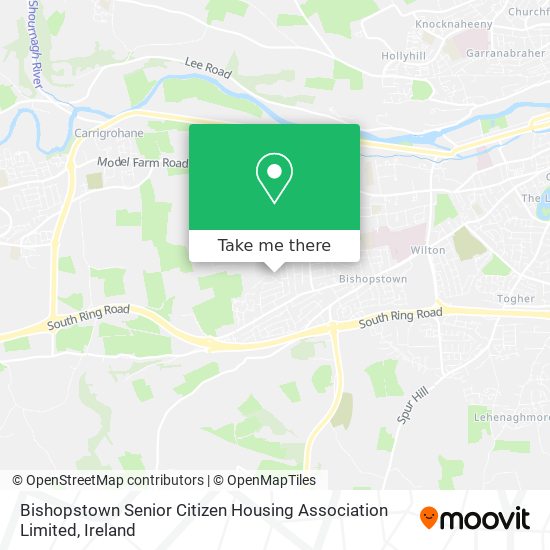 Bishopstown Senior Citizen Housing Association Limited map