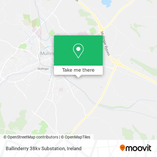 Ballinderry 38kv Substation map