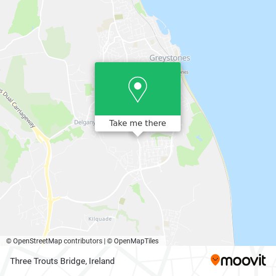 Three Trouts Bridge map