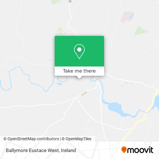 Ballymore Eustace West map