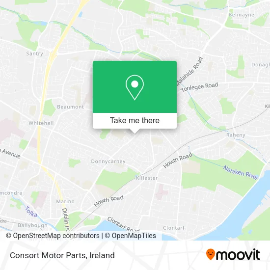 Consort Motor Parts map