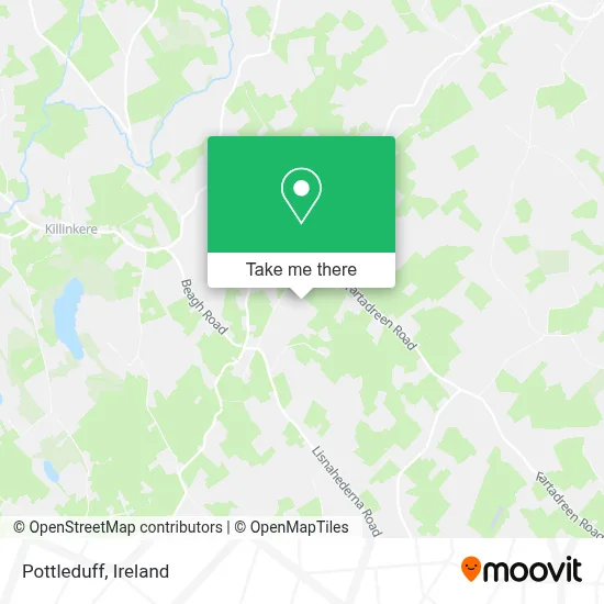 Pottleduff map