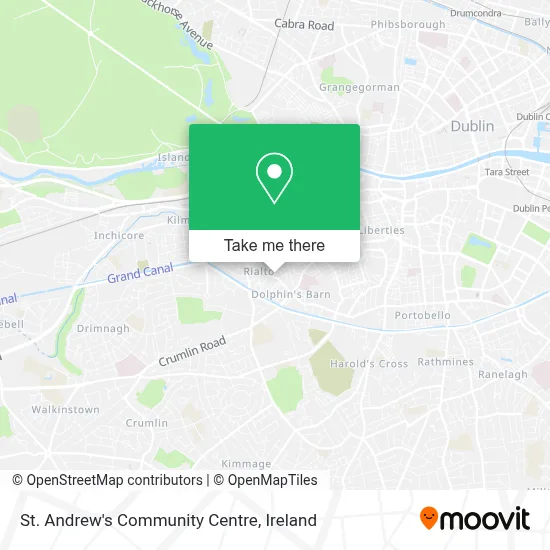 St. Andrew's Community Centre map