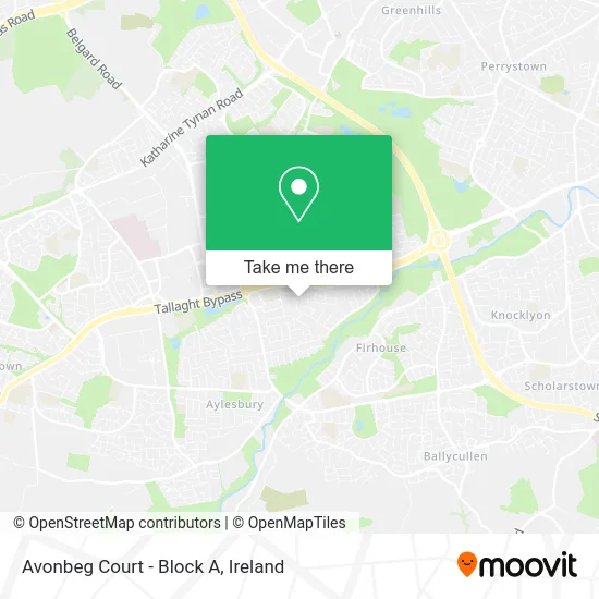 Avonbeg Court - Block A map