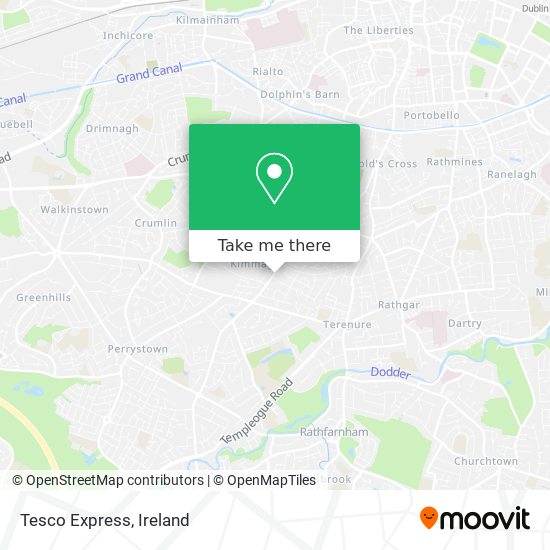 Tesco Express map