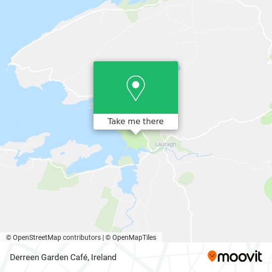 Derreen Garden Café map